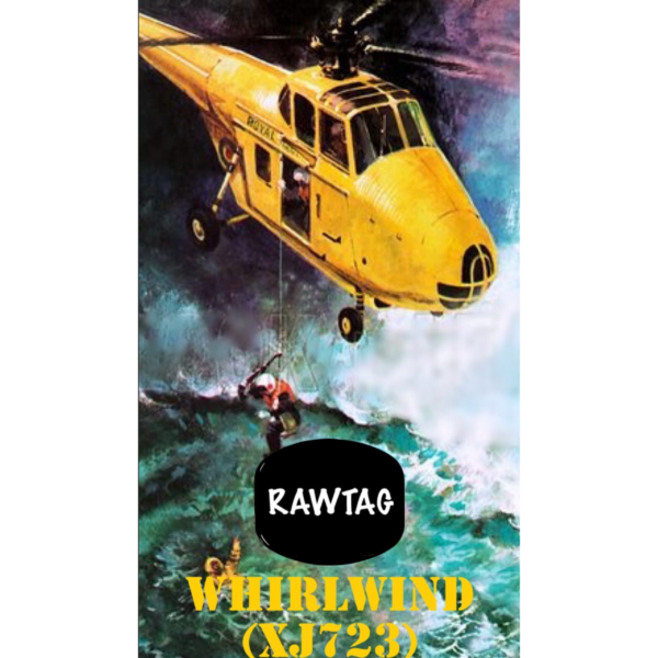 RAWTAG #09: Westland Whirlwind HAR10 XJ723. Rescue Helicopter External Skin Tag - Image 2