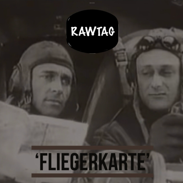 RAWTAG #19: GENUINE Luftwaffe WW2 ‘Fliegerkarte’ pilot chart Tag. - Image 8