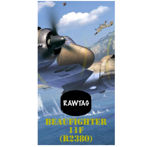 RAWTAG #05: Bristol Beaufighter 11. R2380. External Skin Tag. - Image 2