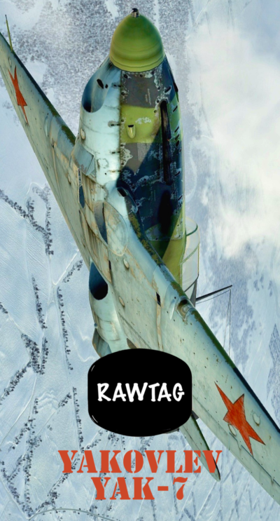 RAWTAG #11: Yakovlev YAK-7. Wing Skin Tag.