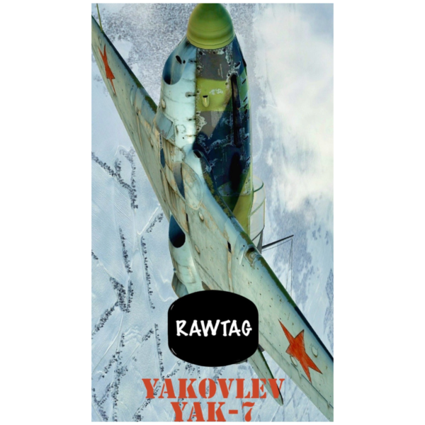 RAWTAG #11: Yakovlev YAK-7. Wing Skin Tag. - Image 2