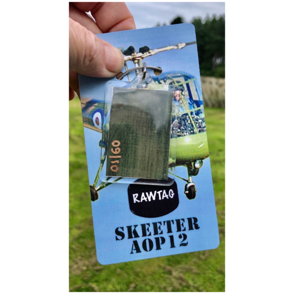 RAWTAG #01: Saro Skeeter AOP12 Rotor Fabric Tag - Image 4