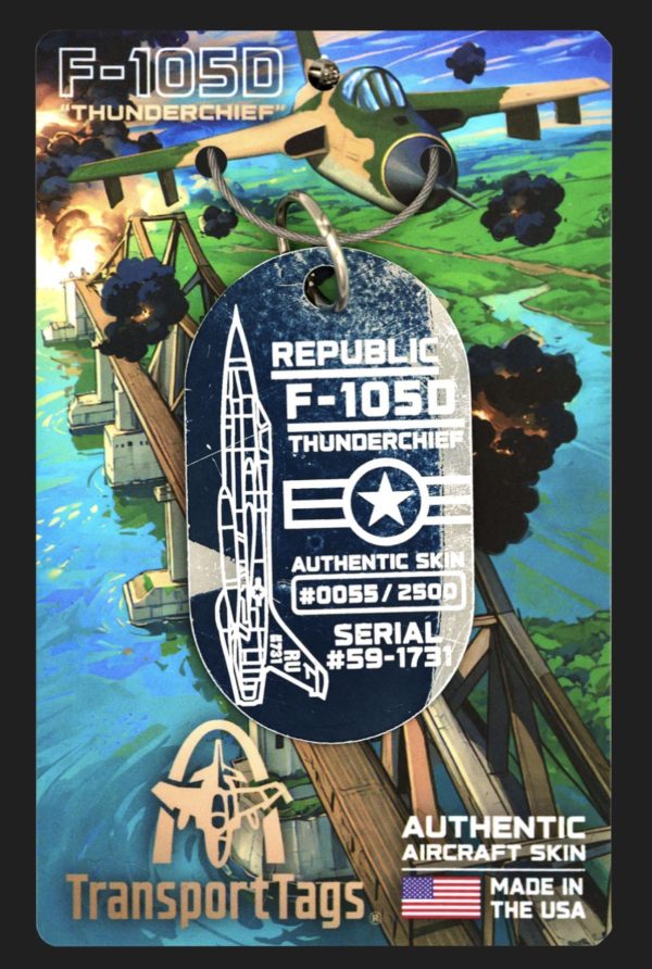 TRANSPORT TAGS F-105D THUNDERCHIEF - Image 4