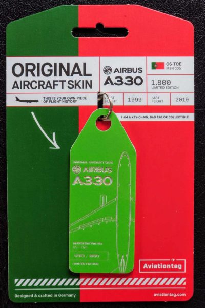 AVIATIONTAG TAP A330 (CS-TOE)