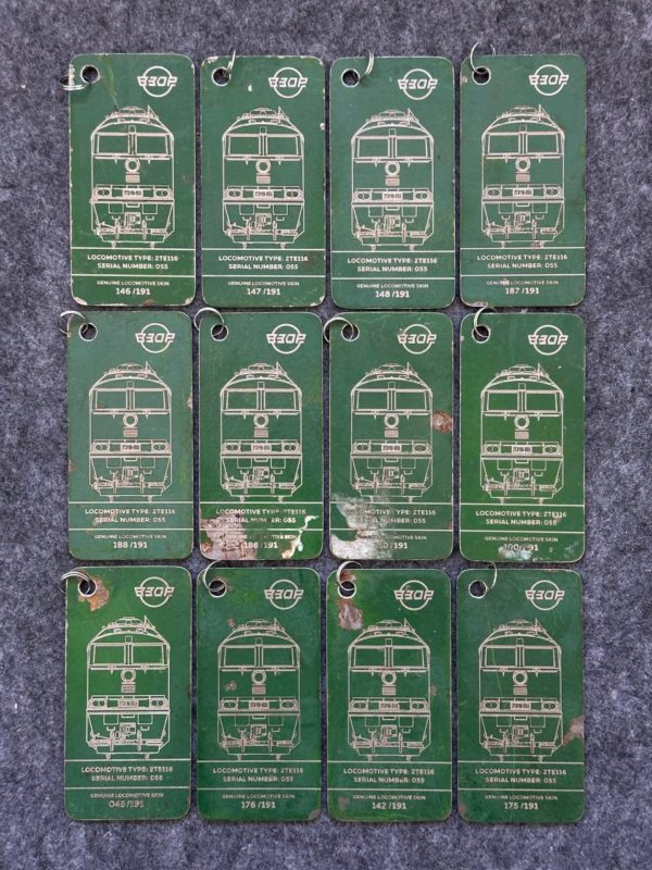 ROLLING STOCK TAGS 2TE116 LOCOMOTIVE - Image 12