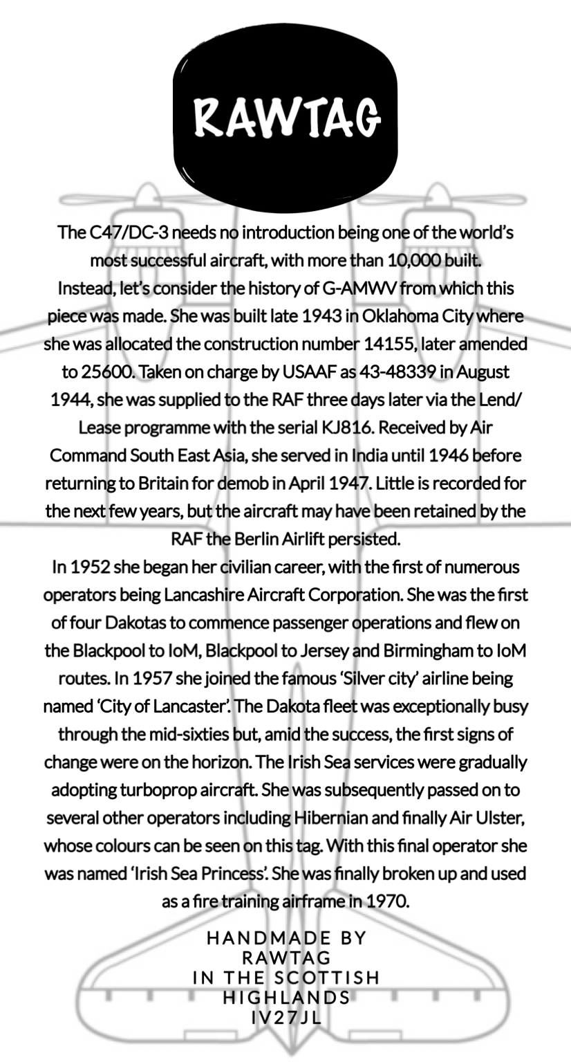 RAWTAG #26: DOUGLAS C47. G-AMWV. - Image 3