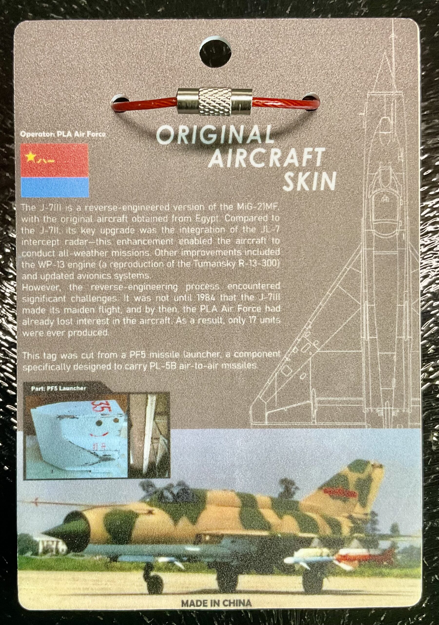 SKYLINE TAGS CHENGDU J-7C - Image 5