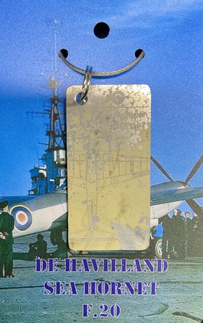 SKYLINE TAGS D.H SEA HORNET F20