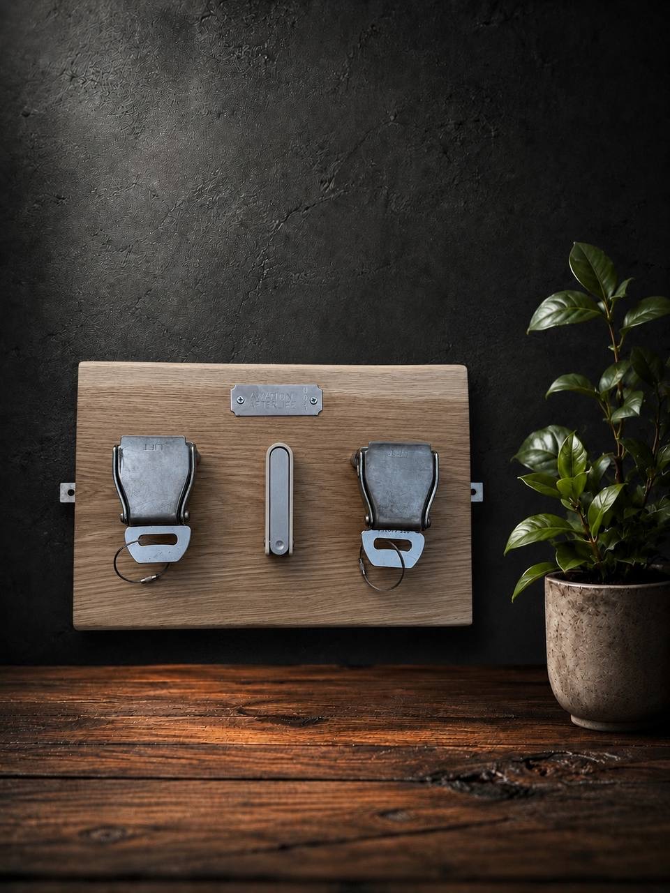 AVIATION AFTERLIFE DOUBLE SEAT BELT KEY RACK - Image 3