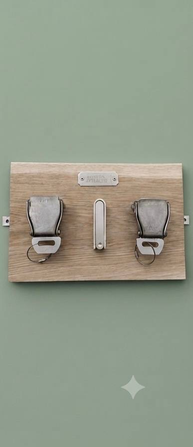 AVIATION AFTERLIFE DOUBLE SEAT BELT KEY RACK - Image 5