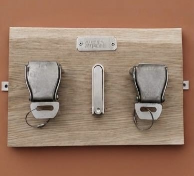AVIATION AFTERLIFE DOUBLE SEAT BELT KEY RACK