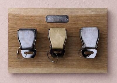 AVIATION AFTERLIFE TRIPLE SELT BELT KEY RACK