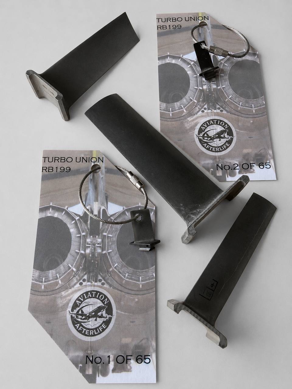 AVIATION AFTERLIFE RB199 COMPRESSOR BLADES - Image 4