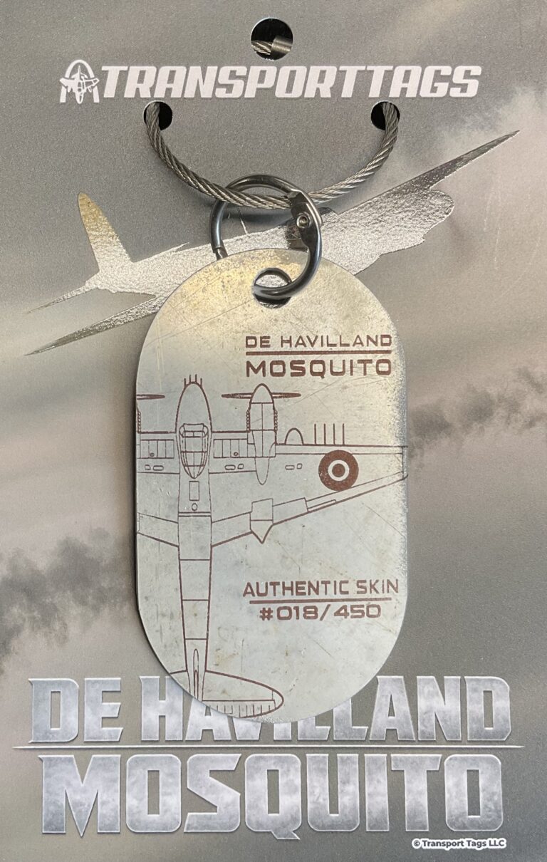 TRANSPORT TAGS D.H MOSQUITO