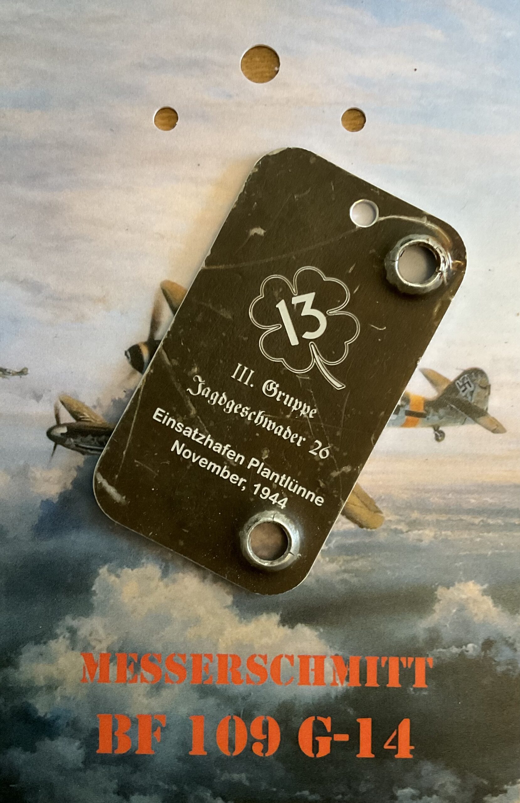 SKYLINE TAGS MESSERSCHMITT BF-109 G-14 - Image 3